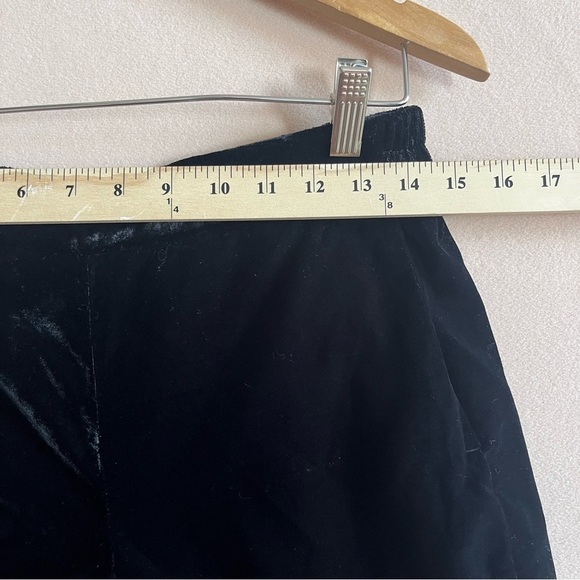 NEW JCrew Drapey Velvet Jamie Pant Black size 8 - Picture 14 of 14